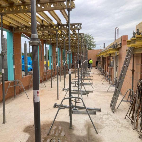 Felépültek a falak.