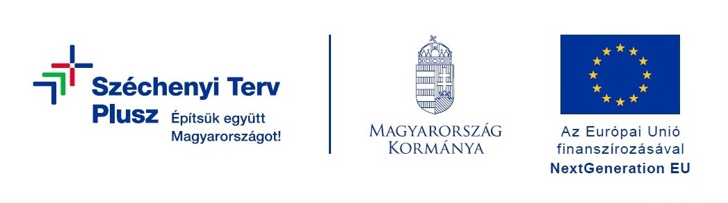 Széchenyi Terv Plusz, Magyarország Kormánya és az Európai Unió támogatását jelző logók.